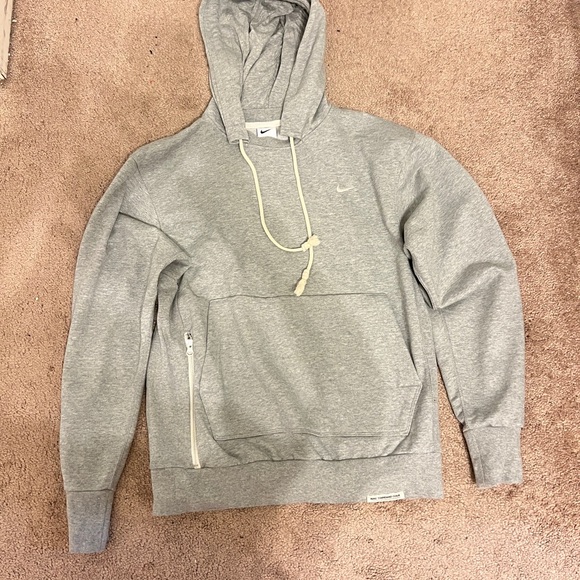 Nike Heather Gray Pullover Hoodie - Picture 1 of 2